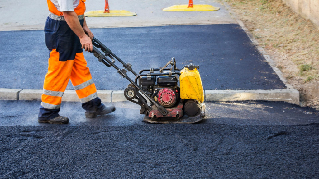 Parking lot striping services