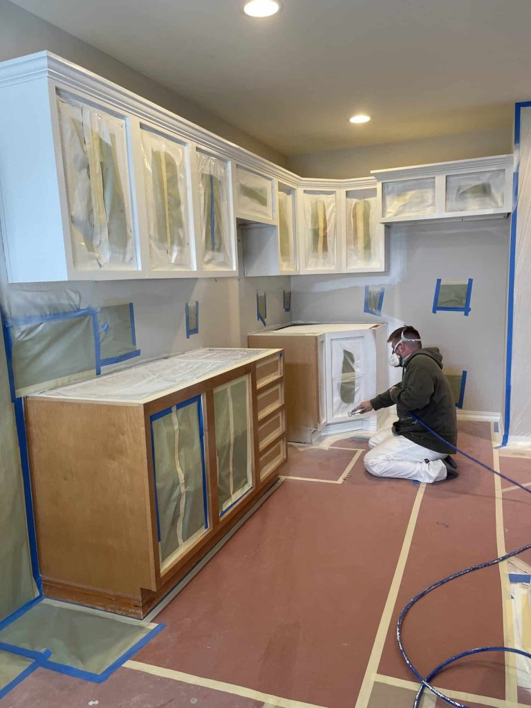 cabinet painters near me